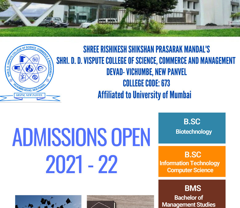 Admissions Open 2021-22