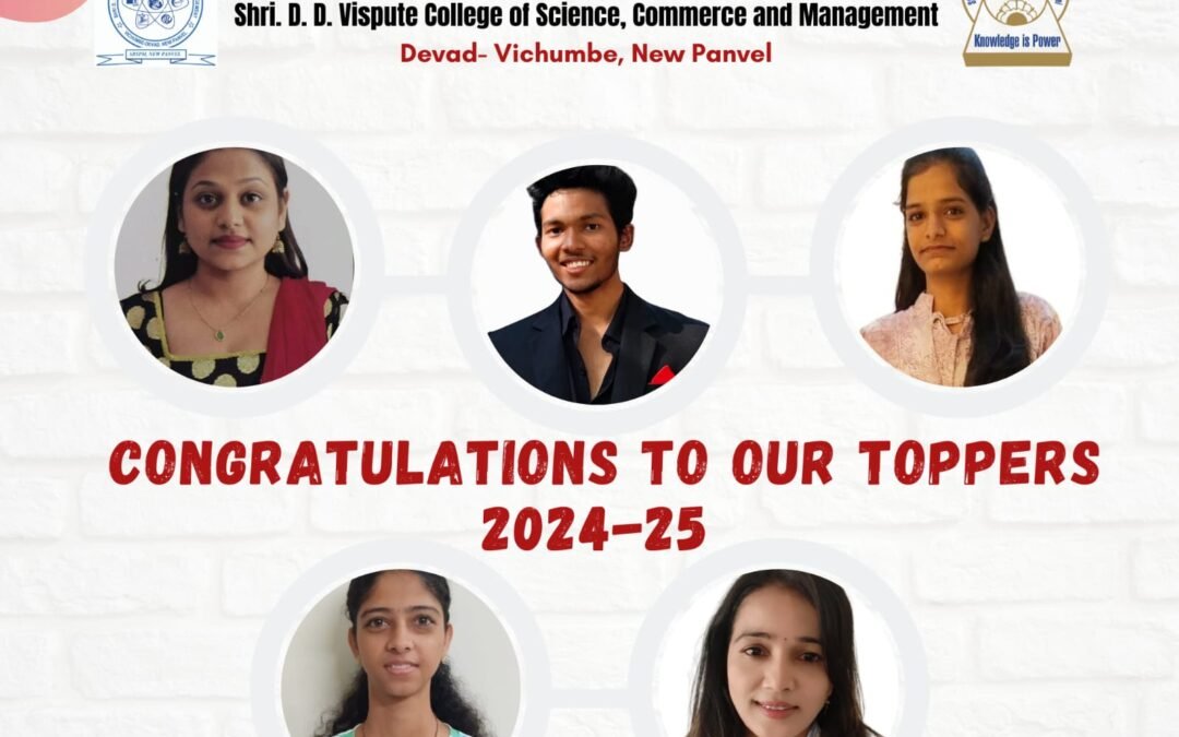 Congratulations to our Toppers 2024-25