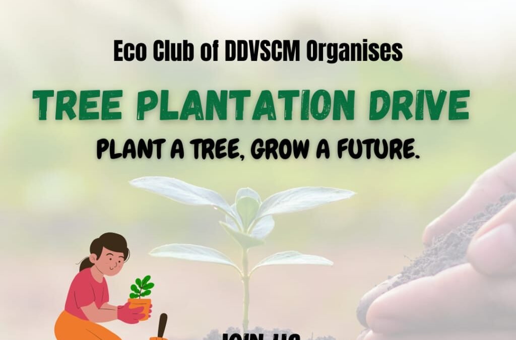 Tree Plantation Drive – Eco Club of Shri. D. D. Vispute College of Science